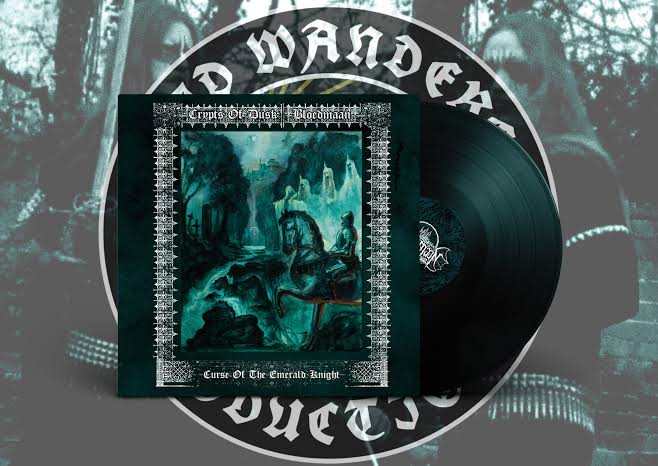 Bloedmaan / Crypts of Dusk - Curse of the Emerald Knight (Opaque Green LP) (Pre-order)